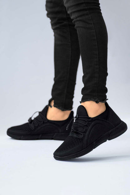 Chaussures De Sport Légères Noire - TRENDYA