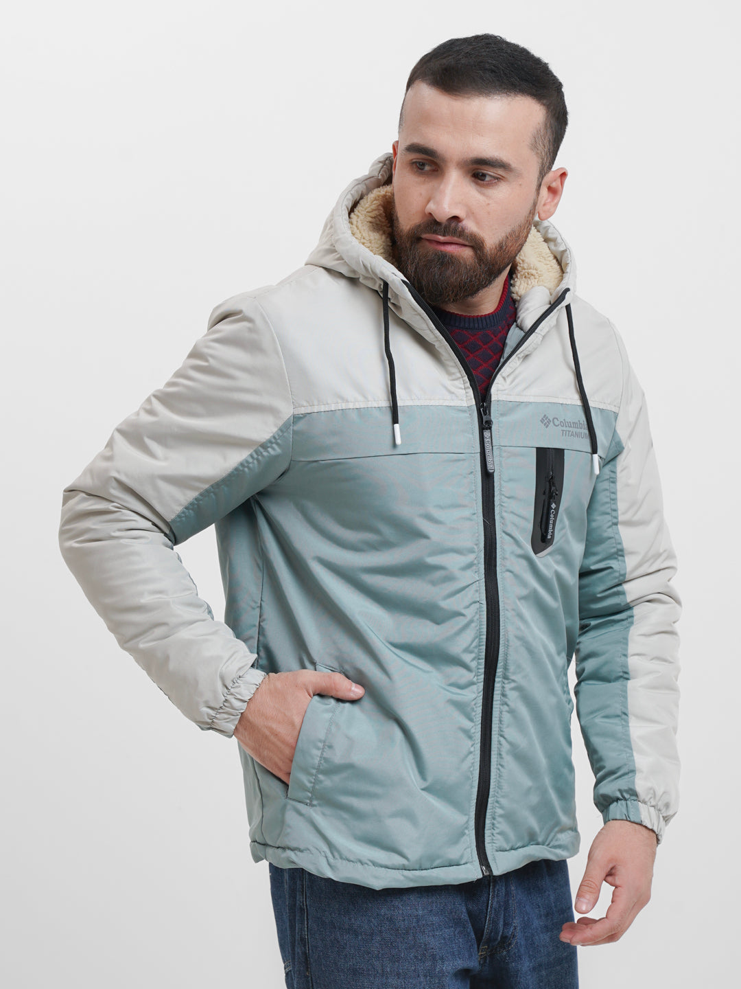 Blouson Columbia aqua - TRENDYA