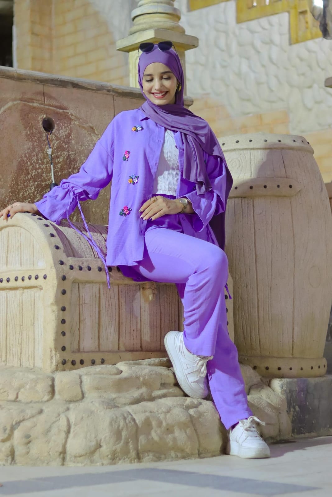 Ensemble Taksim Violet Lilas - TRENDYA