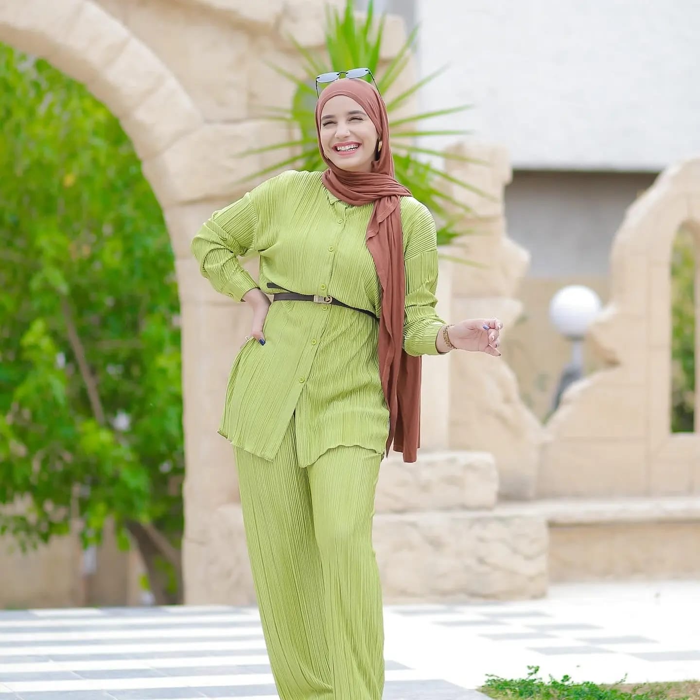 Ensemble RIMANI Vert Pistache - TRENDYA