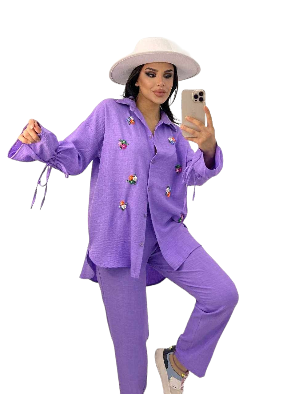 Ensemble Taksim Violet Lilas - TRENDYA